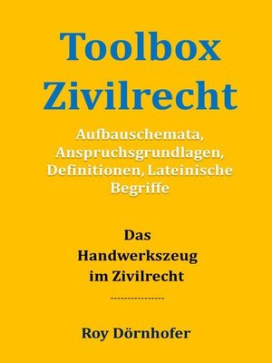 cover image of Toolbox Zivilrecht